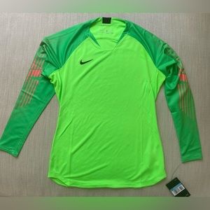 Nike Gardien Goalkeeper II Training Soccer Jersey - Neon Green Medium